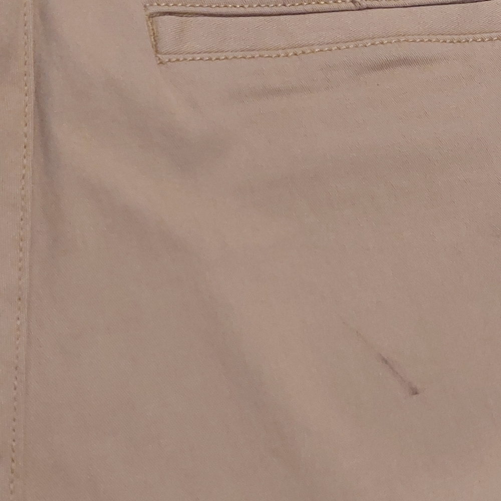 Original Penguin Khaki Men's Flat Front Shorts - Picture 5 of 6